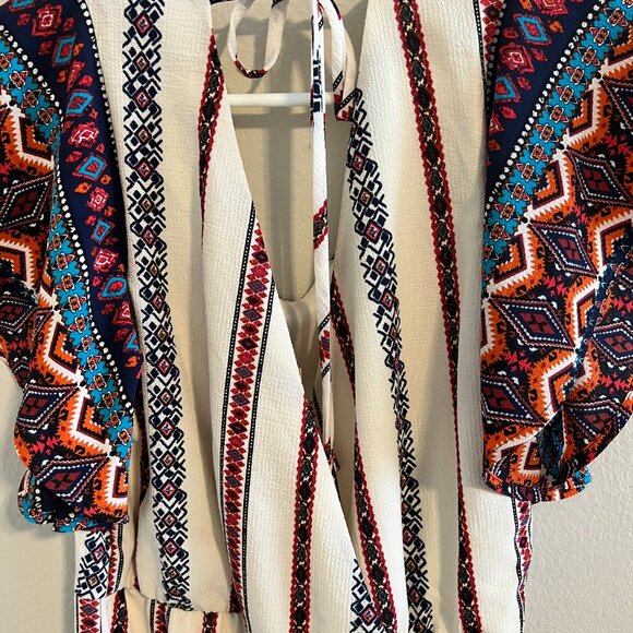 Crystal Sky Tie Back Jumpsuit - Sz 13 (NWT) - Picture 6 of 9